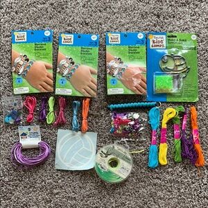 Kids Camp Bracelet Making Kit